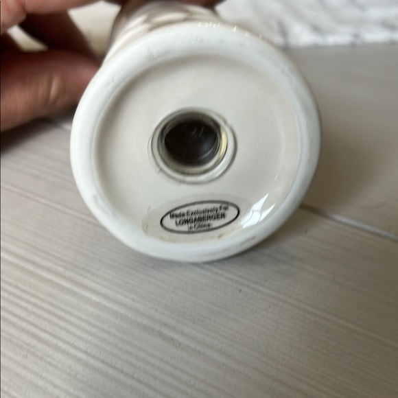Longaberger Ivory Salt and Pepper Shaker - Picture 4 of 4